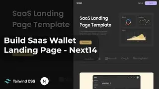 Building a Stunning SaaS Wallet Landing Page with Next.js 14, TypeScript, Shadcn, and Tailwind CSS