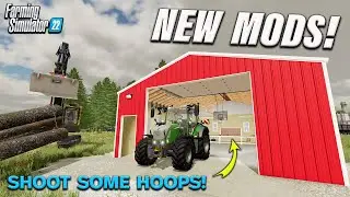 FS22 NEW MODS! EXCAVATOR WINCH & MORE! (Review) Farming Simulator 22 | PS5 | 24th Apr 24.