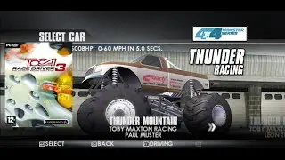 ALL CARS IN TOCA RACE DRIVER 3