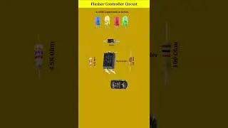 LED Flasher using optocoupler