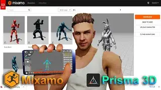 How To Import Mixamo Animation In Prisma 3D | Import Mixamo Animation On Prisma 3D