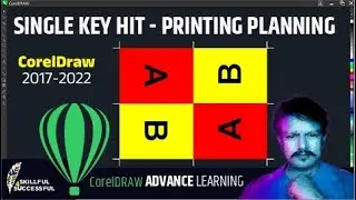 Automatic Front & Back Pasting-Planning for Printing, Offset or Digital in CorelDraw ! Corel Draw