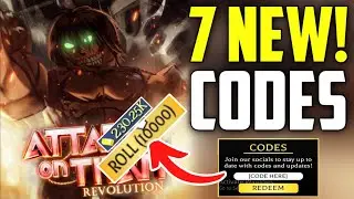 💥NEW⚡CODES⚠️ATTACK ON TITAN REVOLUTION ROBLOX CODES 2024 - ATTACK ON TITAN CODES