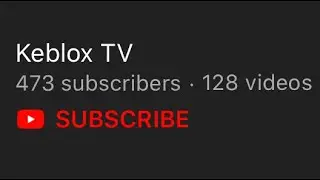 Shoutout to Keblox TV!