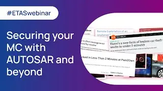 Webinar highlights | Securing your microcontroller software with AUTOSAR and beyond | ETAS Webinar