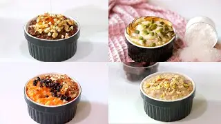 4 Quick and Easy oats recipes for breakfast | Oats recipes for weight loss |  Oats recipes with milk