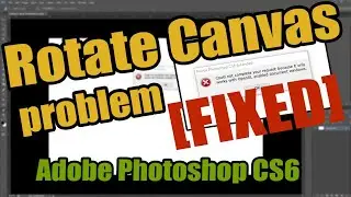 Can't Rotate Canvas in Photoshop[FIXED]How to Rotate Canvas in Photoshop for Digital Art/bangla 2021