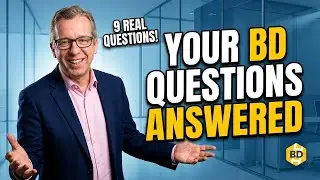 Ben Paul answers BD questions from his Business Conversations guests