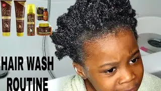 Natural Hair |Wash Day Routine| For kids and Adults