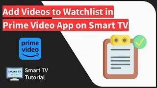 How to Add Videos to Watchlist in Prime Video app on TV