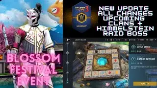 Shadow Fight 3 New Update - Okada's Suitcase Board & Blossom Festival Event | Himmelstein Boss Soon