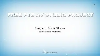 Free PTE AV Studio project   Elegant Slideshow