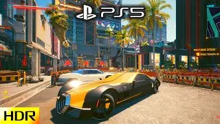 CYBERPUNK 2077 NEW PATCH 1.52 UPDATE - PS4 Slim Gameplay Performance & Graphics Test #11
