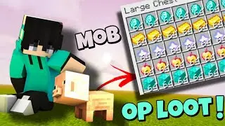 Minecraft But Mobs Drop Random Op Items.