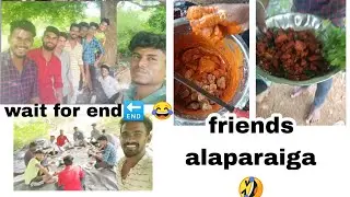 Friends alaparaiga 😁 non veg alaparaiga 😂😋 wait for end 😆 full of fun🤣#frindship @Tn83rider