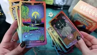 Grateful Dead Tarot Cards 💀🌈 Deck Review Unboxing First Impressions 🧸 New Release
