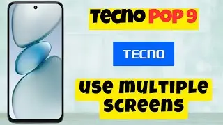 Tecno Pop 9 Split Screen || How to use split screens || How to use multiple screens