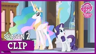 Rarity's Stay In Canterlot Castle (Sweet and Elite) | MLP: FiM [HD]