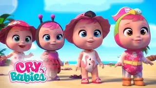 TROPICAL ISLAND 🥥☀ CRY BABIES Magic Tears  | Full Episodes | Kitoons Cartoons for Kids