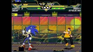 Sonic X & Beat Vs Panty & Stocking MUGEN Battle Request