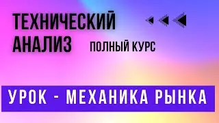 Технический анализ: Полный курс | Урок - Механика рынка | #трейдинг #обучениетрейдингу #metaforray