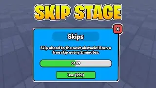 Skip Stages! How to make an Obby in Roblox Ep 9
