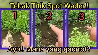 Menemukan titik spot wader!!?#mancing #mancingmania #spotmancing
