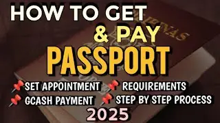 HOW TO SET PASSPORT APPOINTMENT AND PAY THRU GCASH | PAANO KUMUHA NG PASSPORT AT MAG BAYAD ONLINE