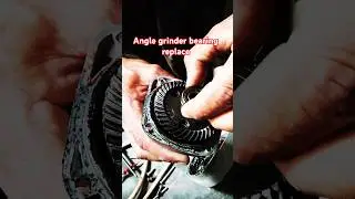 Angle grinder side bearing replace#shorts #automobileanglegrinder