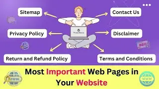 Important Page in Your Website For Google AdSense and Payment Gateway | 💥Increase Ranking of website