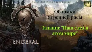 Эндерал (Enderal). Обломки Утренней росы. Задание 