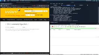 Exploit Webserver by command injection