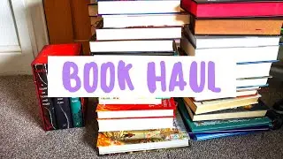 GIANT BOOK HAUL | Pre Birthday/Christmas Haul