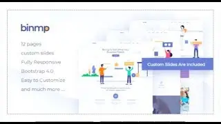 Binmp - App Landing WordPress Theme | Themeforest Templates