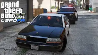 GTA 5 LSPDFR LSPD RETRO GANG UNIT GAMEPLAY
