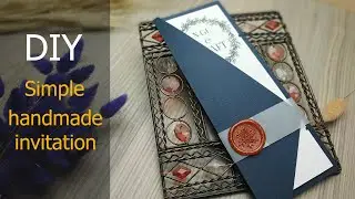 How to make simple handmade invitation card