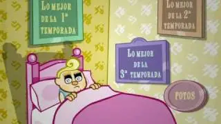 Super Ñoño en el menú del DVD
