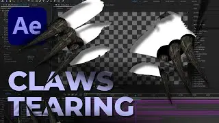 Claws Tearing | After Effects Quick Product Tutorial