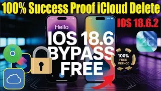 Remove iCloud Activation Lock ✅Without Apple ID | 2025 New Method & 100% Success Proof iCloud Delete
