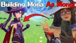 Building Mona As Mona In Genshin Impact! (Genshin Impact Cosplays)