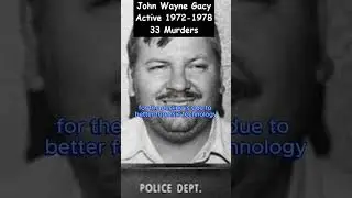 There are less serial killers now.