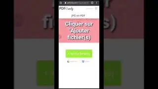 Créer un fichier pdf à partir de plusieurs photos prises avec un smartphone ou une tablette.