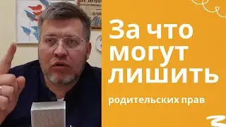 За что могут лишить 