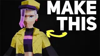 How to Make PS1 Characters in Blender!