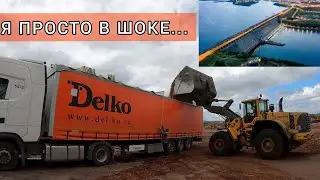 ДЕЛКО ВОЗИТ ВСЕ. Так я еще не грузился... / Глянул на ГИГАНТСКУЮ Братскую ГЭС