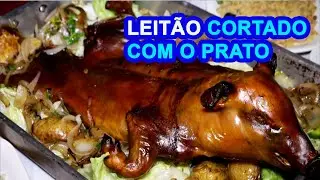 LEITÃO CORTADO COM PRATO - GUIA GARFO DE OURO