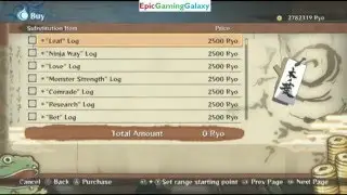 All The Unlockable Substitution Items Revealed In Naruto Shippuden Ultimate Ninja Storm 4