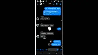 Como enviar un PDF 📎 por Messenger (otros archivos *.*  📂) sin programas y desde tu celular 📳📤