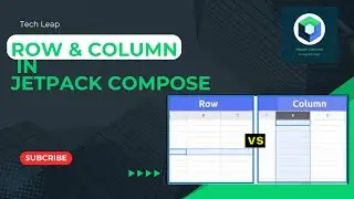 Row and Column in jetpack compose in Hindi / Explanation of Row and Column in jetpack compose