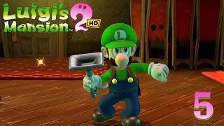 Luigi's Mansion 2 HD | Gloomy Manor A-5 Sticky Situation | Guide (ALL GEMS)